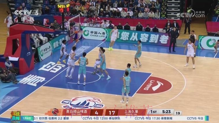 客场大胜 上海久事豪取八连胜